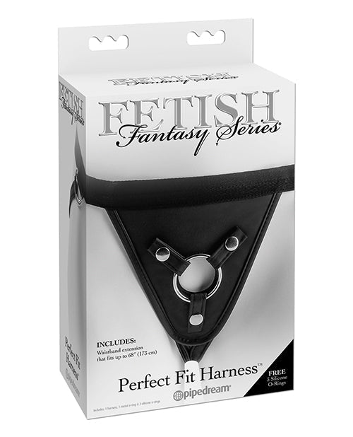 Fetish Fantasy Series Fetish Fantasy Series Perfect Fit Harness - Black