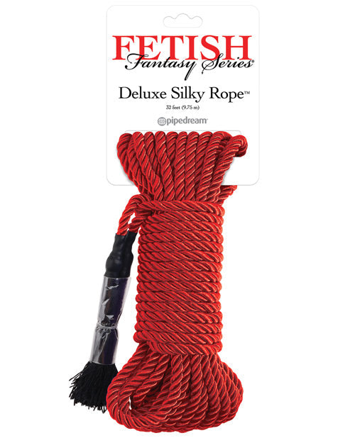 Fetish Fantasy Series Fetish Fantasy Series Deluxe Silk Rope - Red