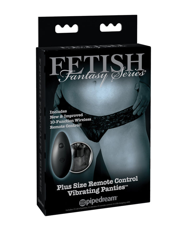 Fetish Fantasy Limited Edition Fetish Fantasy Limited Edition Remote Control Vibrating Panties - Plus Size