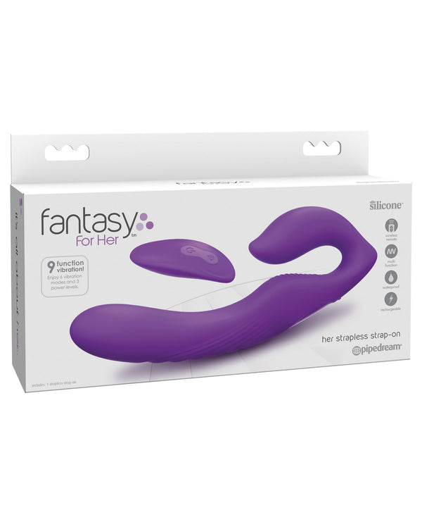 Fantasy For Her Fantasy For Her Ultimate Strapless Strap On - Purple