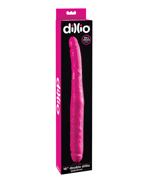Dillio Dillio 16" Double Dillio - Pink