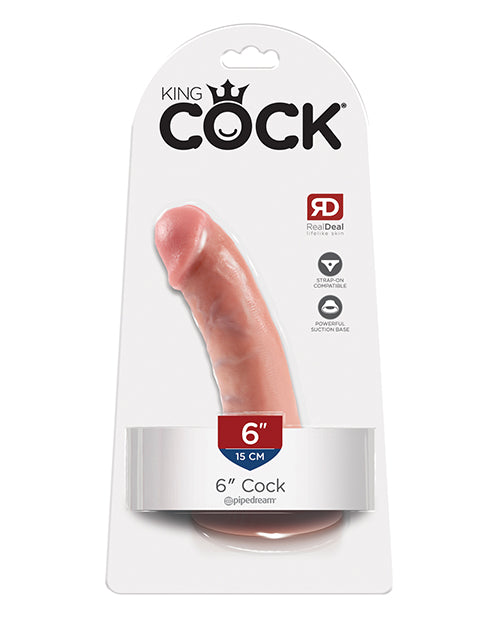King Cock King Cock 6" Cock - Flesh