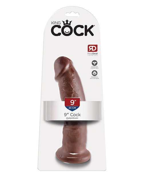 King Cock King Cock 9" Cock - Brown