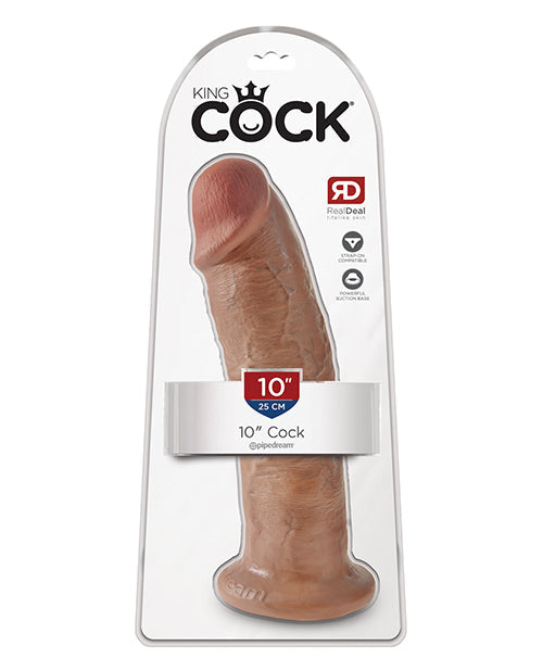 King Cock King Cock 10" Cock - Tan