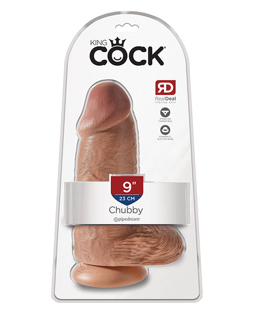 King Cock King Cock 9" Chubby - Tan
