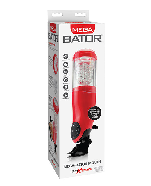 PDX Extreme Pipedream Extreme Toyz Mega Bator Rechargeable Strokers - Mouth