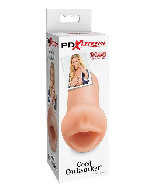 PDX Extreme Pipedream Extreme Toyz Coed Cocksucker Masturbator - Light