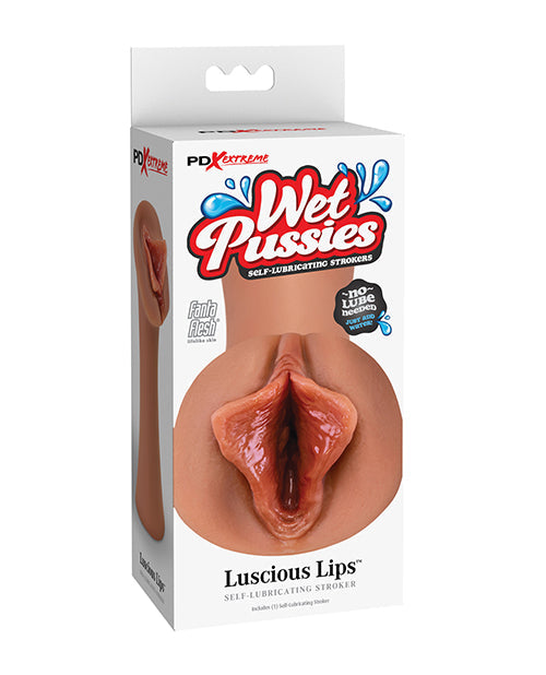 PDX Extreme PDX Extreme Wet Pussies Luscious Lips - Tan