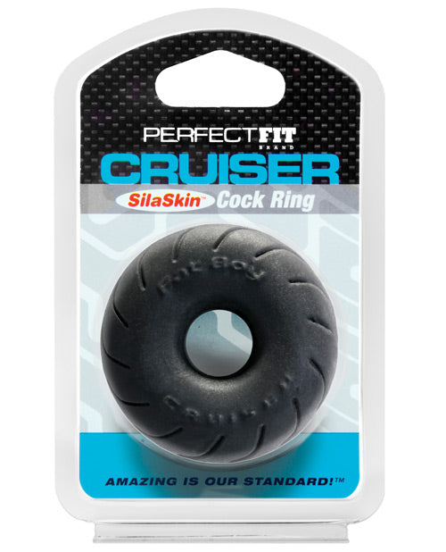 Perfect Fit Perfect Fit SilaSkin Cruiser Ring - Black