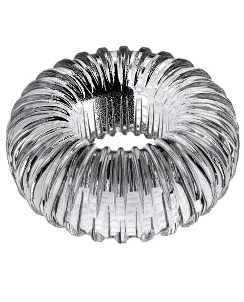 Perfect Fit Perfect Fit Ribbed Ring - Clear