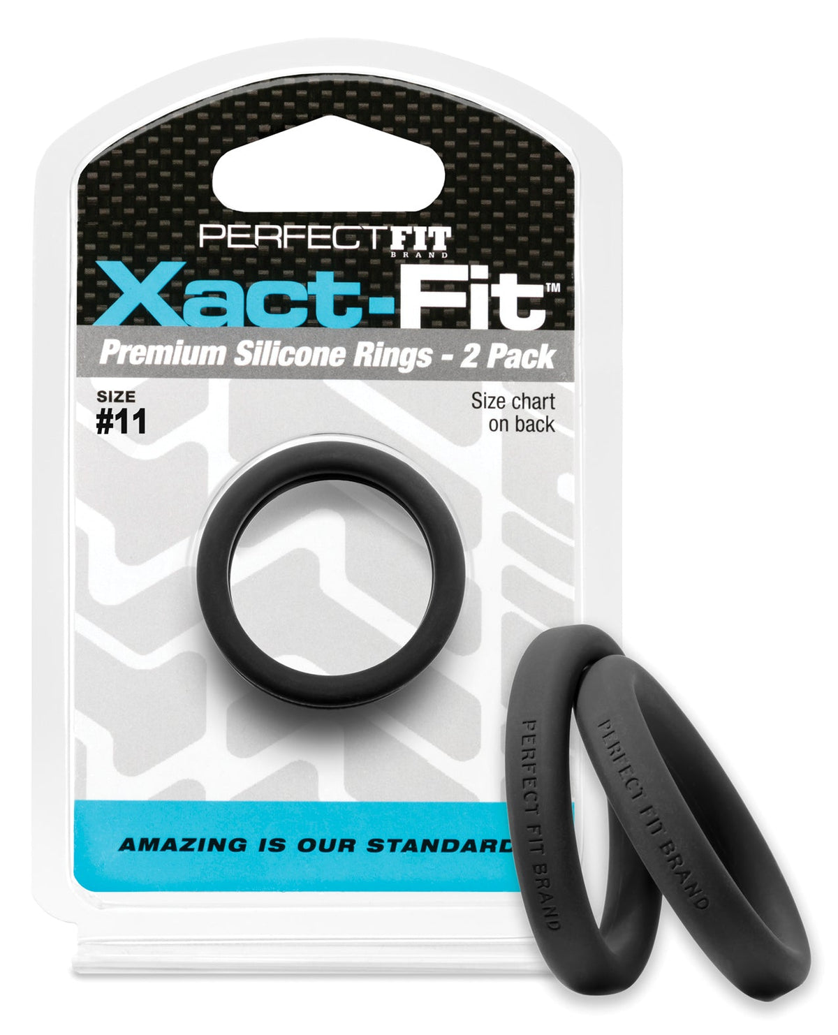 Perfect Fit Perfect Fit Xact Fit #11 - Black Pack of 2