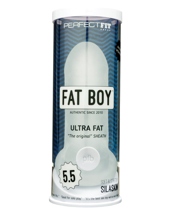 Perfect Fit Perfect Fit Fat Boy Original Ultra Fat 5.5" - Clear