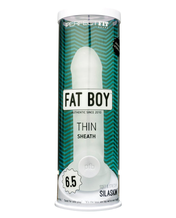 Perfect Fit Perfect Fit Fat Boy Thin 6.5" - Clear