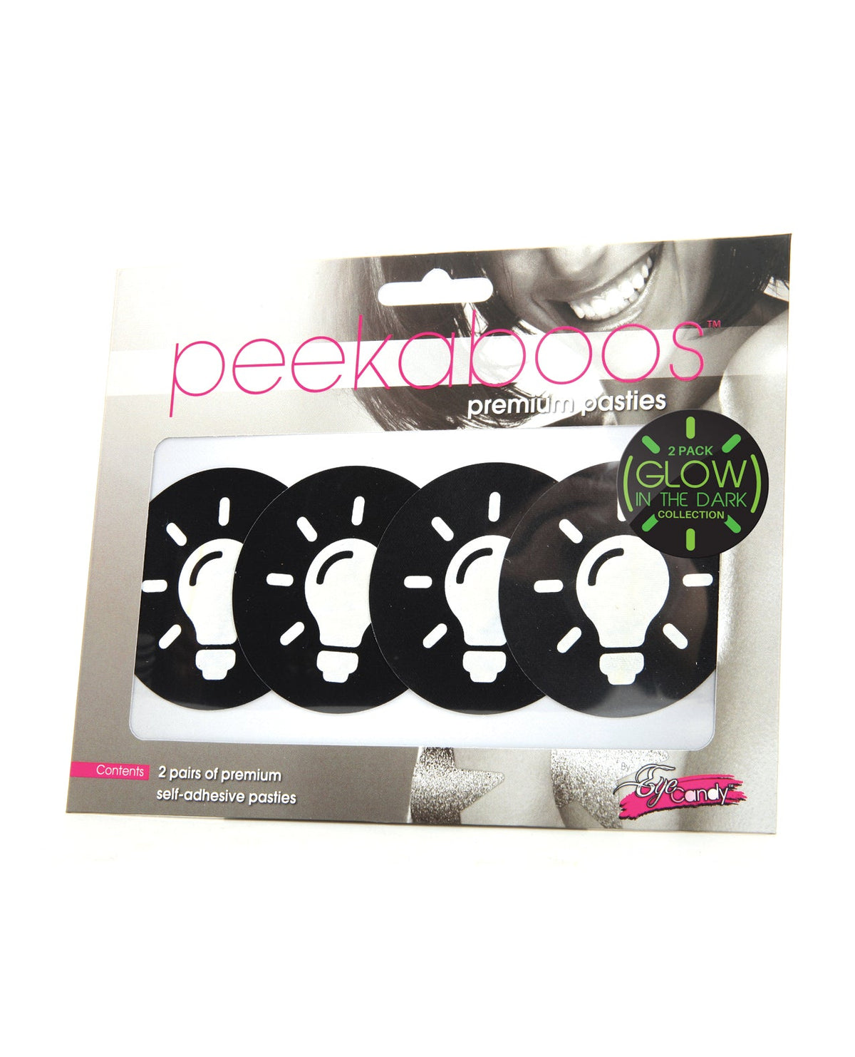 Peekaboos Peekaboos Glow in the Dark Light Bulb - Pack of 2