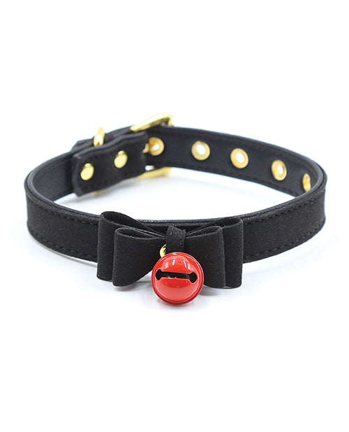 Plesur Plesur Cat Bell Bow Tie Collar - Black