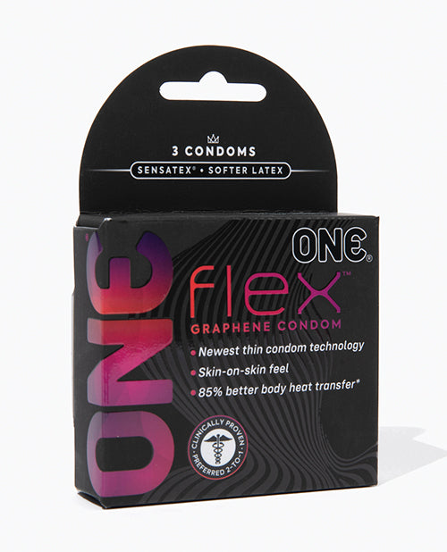 One One Flex Ultra-Thin Condoms - Pack of 3
