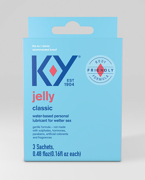 K-Y K-Y Water Based Jelly Lube - Pack of 3 Satchet
