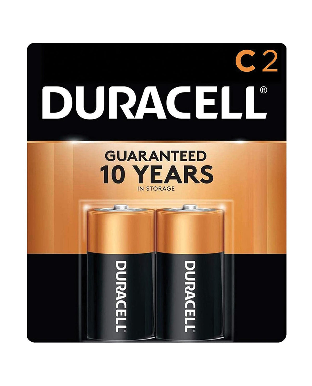 Duracell Duracell Alkaline Batteries - C Pack of 2