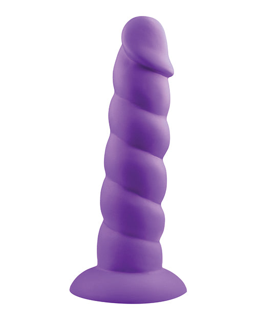Rock Candy Rock Candy Suga Daddy 7" Silicone Dildo - Pink
