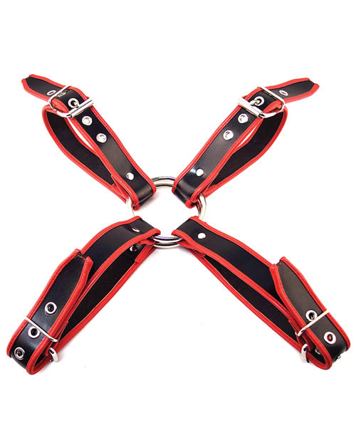 Rouge Rouge Chest Harness Large - Black/Red