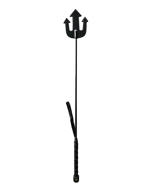 Rouge Rouge Devil Riding Crop - Black