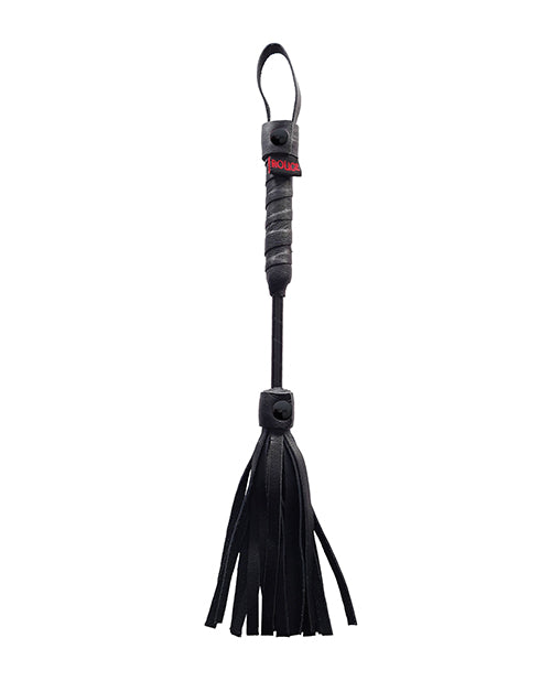 Rouge Rouge Mini Leather Flogger - Black