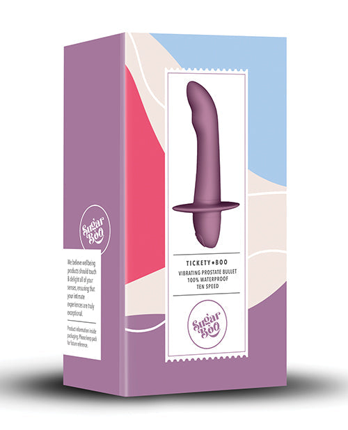SugarBoo SugarBoo Tickety Boo Vibrating Prostate Bullet - Mauve