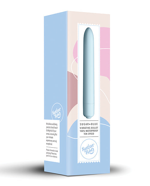 SugarBoo SugarBoo Sugar Blue Vibrating Bullet - Blue