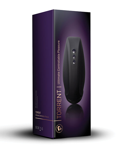 Rocks Off Rocks Off Torrent Rechargeable Stroker - Black
