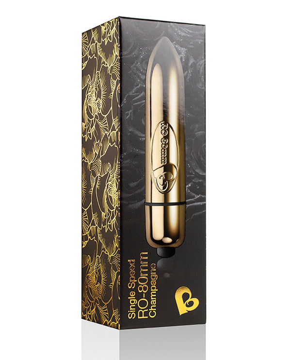 Rocks Off Rocks Off RO-80 Single Speed Bullet - Champagne Gold