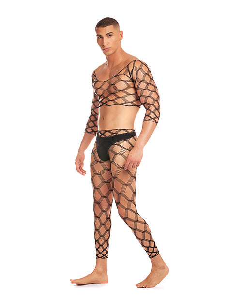 myluxurytoys Rainbow Party Future Mode 3 pc Set - Black L/XL