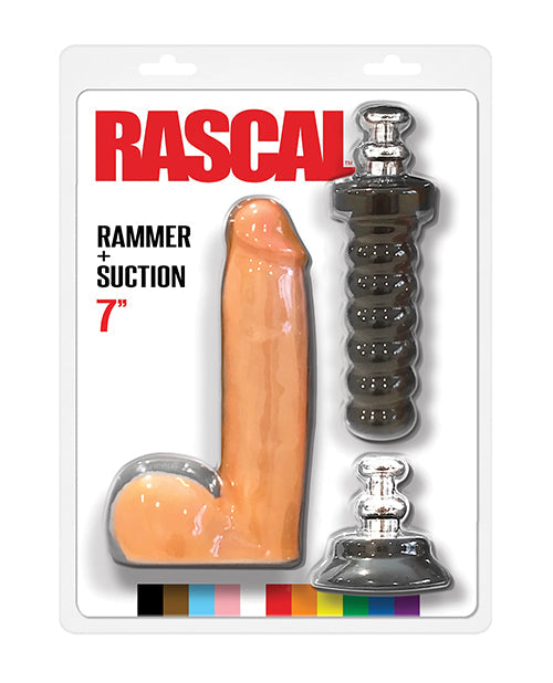 Rascal Toys Rascal 7" Cock w/Rammer & Suction