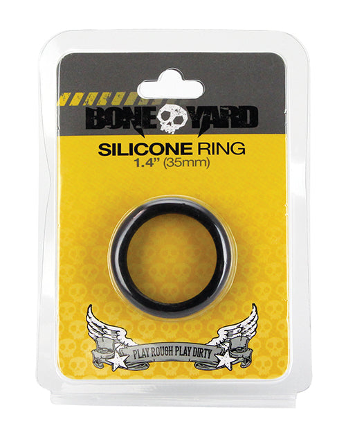 Boneyard Boneyard 1.4" Silicone Ring - Black