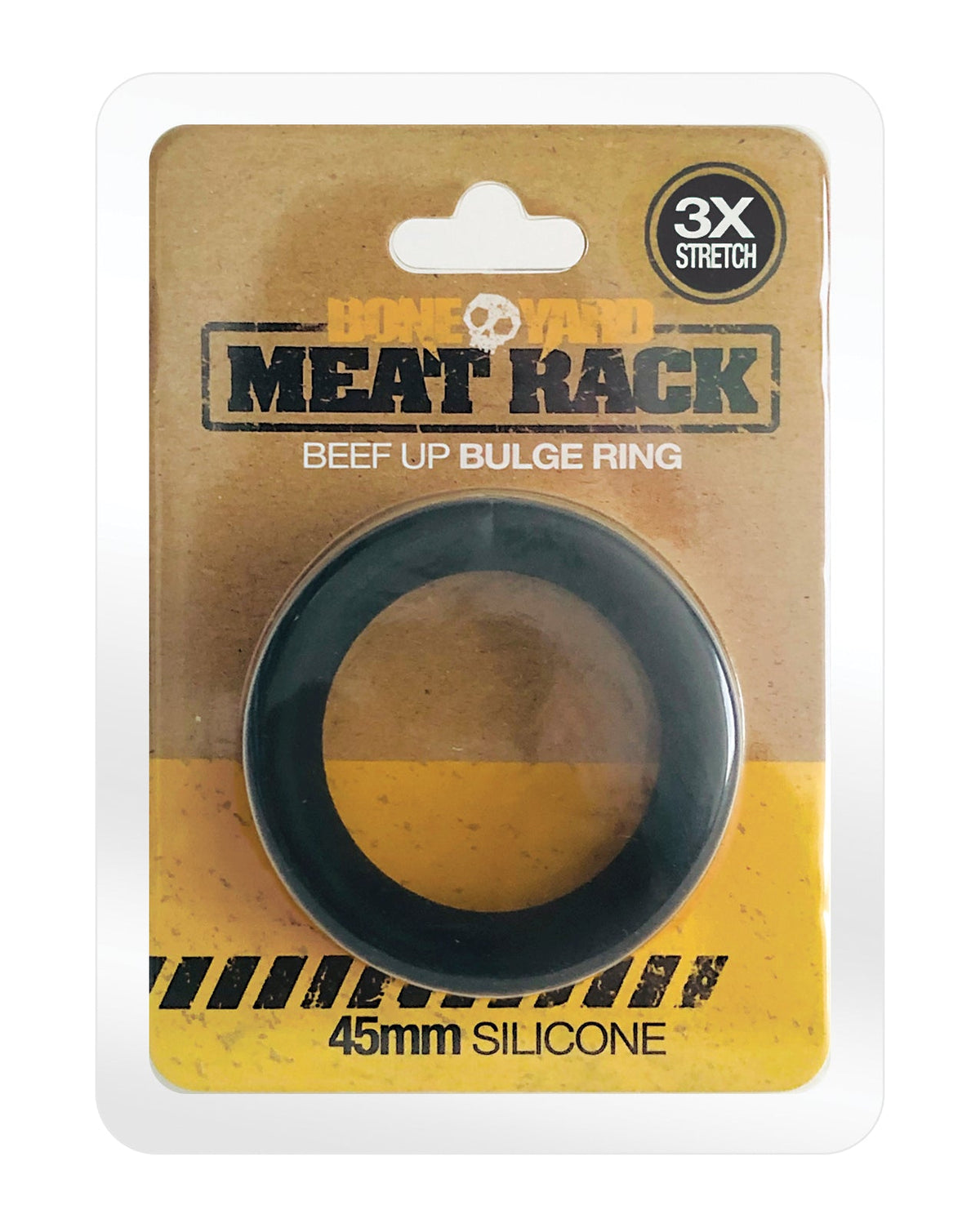 Boneyard Boneyard Meat Rack Cock Ring - Black