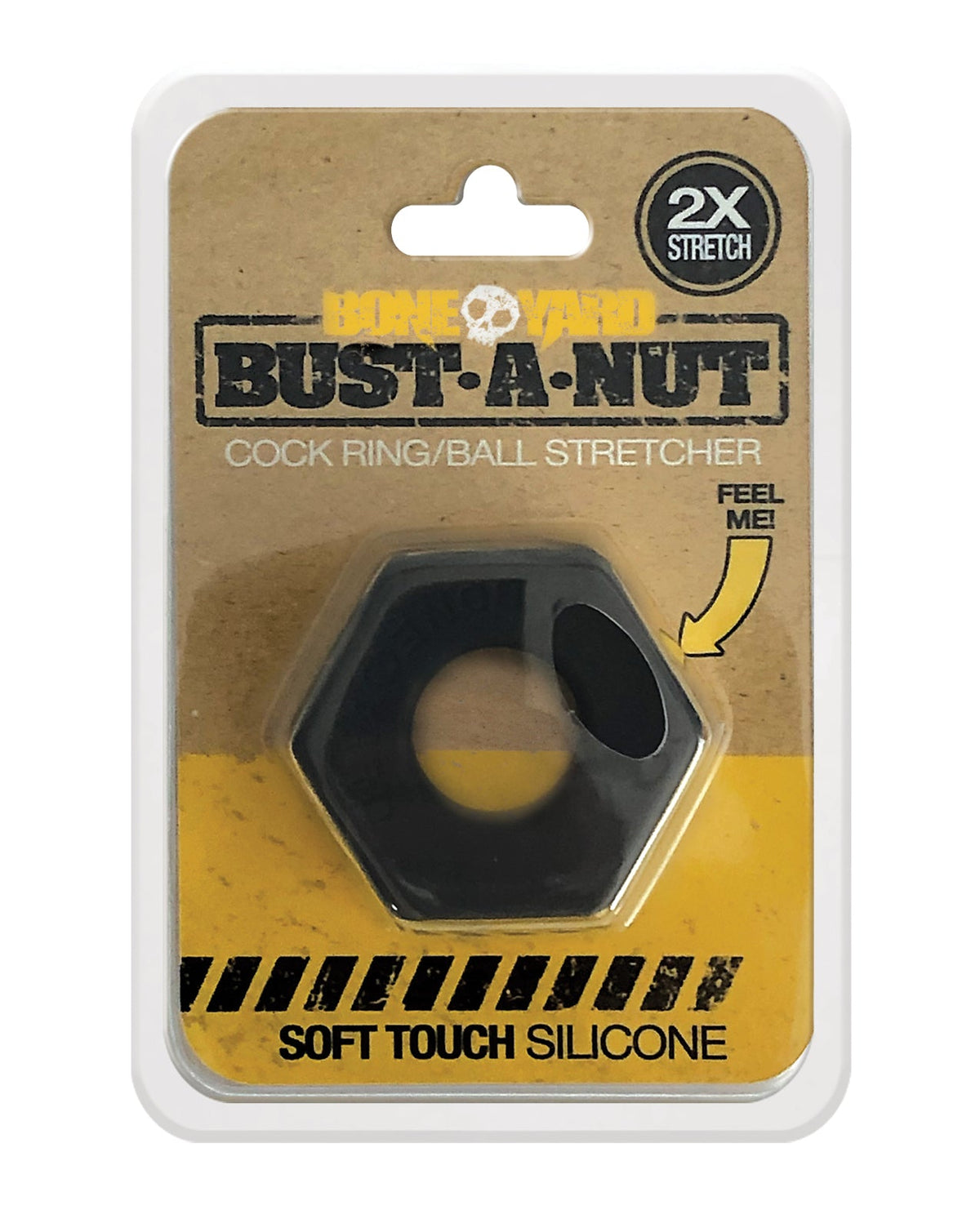 Boneyard Boneyard Bust a Nut Cock Ring - Black