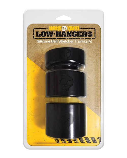 Boneyard Boneyard Low Hangers Silicone Ball Stretcher Training Kit - Black