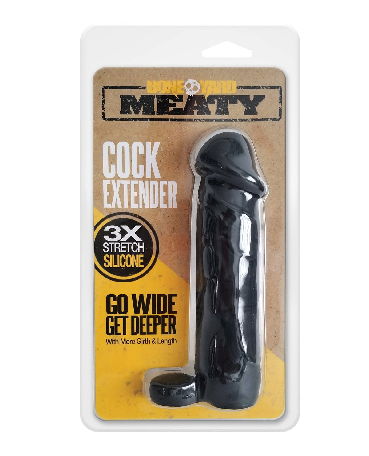 Boneyard Boneyard The Man Sizer 3X Stretch Silicone Extender - Black