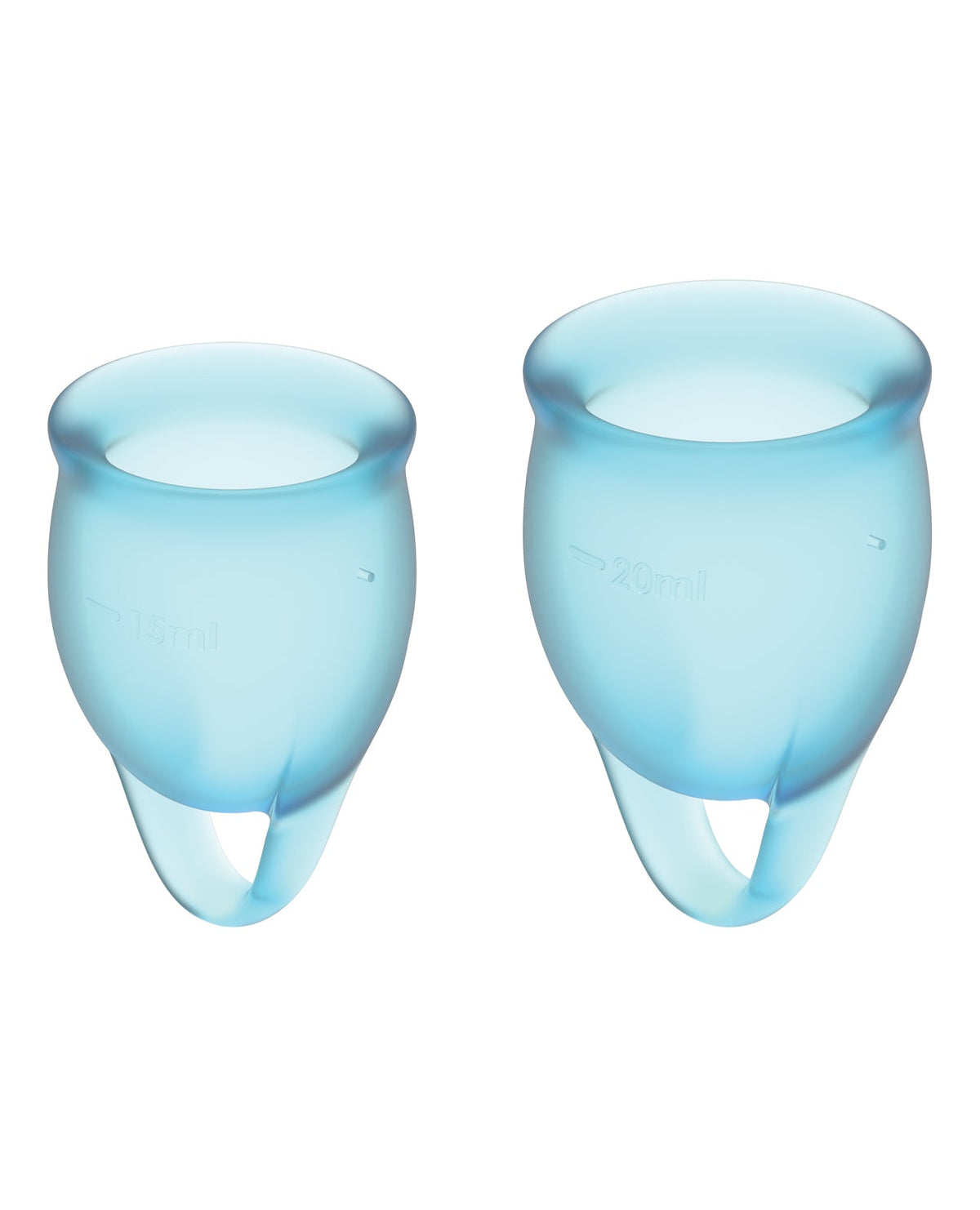 Satisfyer Satisfyer Feel Confident Menstrual Cup - Light Blue