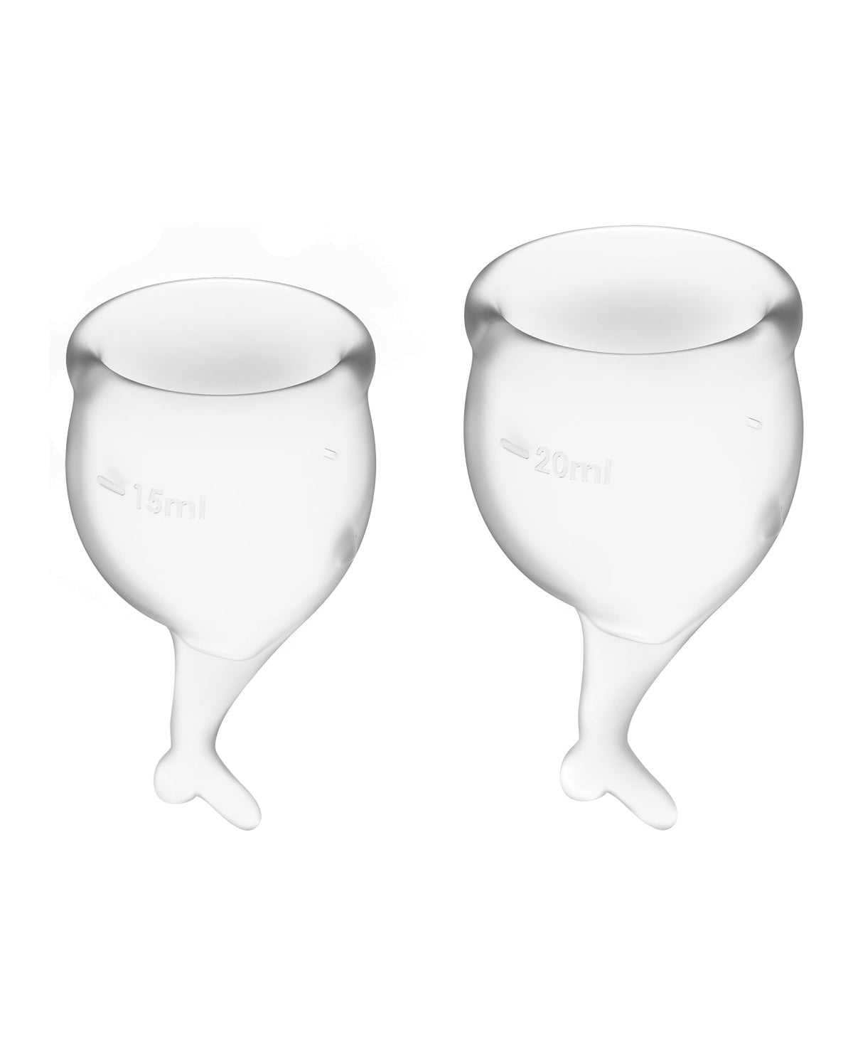 Satisfyer Satisfyer Feel Secure Menstrual Cup - Transparent