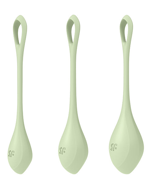 Satisfyer Satisfyer Yoni Power 2 Balls Training Set - Light Green