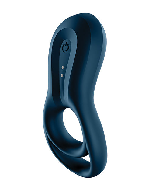 Satisfyer Satisfyer Epic Duo Ring Vibrator - Dark Blue
