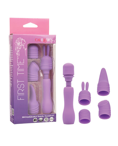 First Time First Time Rechargeable Travel Teaser Kit - Purple