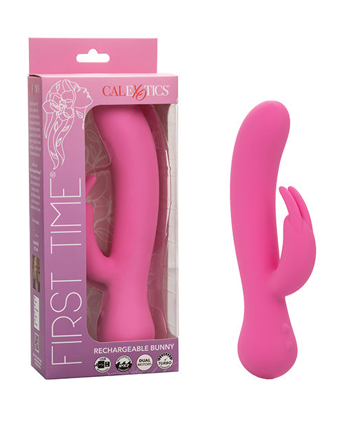 First Time First Time Rechargeable Rabbit Vibrator - Pink