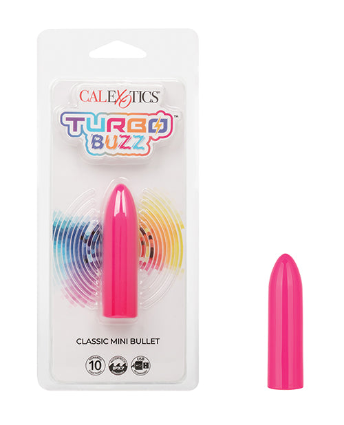 Turbo Buzz Turbo Buzz Classic Mini Bullet Stimulator - Pink