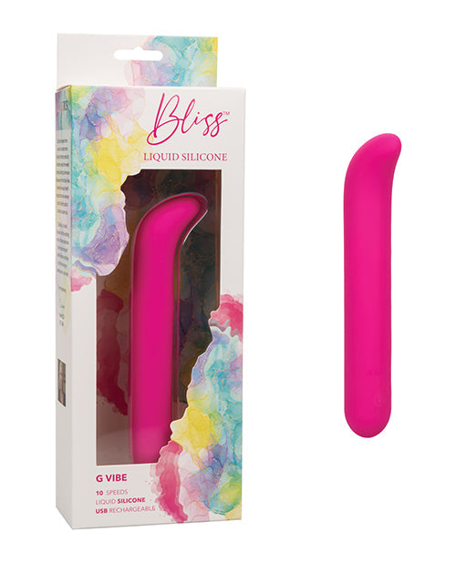 Bliss Bliss Liquid Silicone G Vibe - Pink