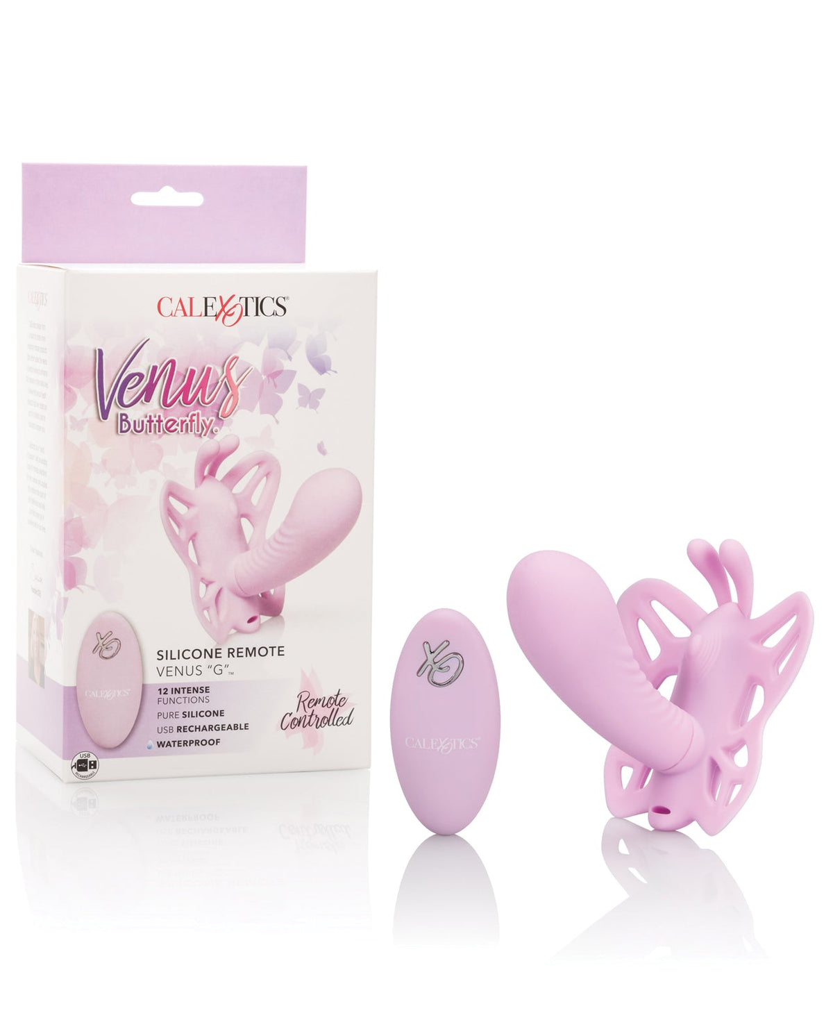 Venus Butterfly Venus Butterfly Silicone Remote Venus G - Pink