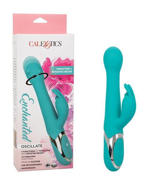 Enchanted Enchanted Oscillate Vibrator - Turquoise Blue