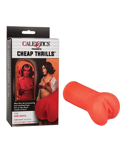 Cheap Thrills Cheap Thrills The She-Devil Pussy Masturbator - Red