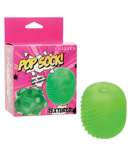 Pop Sock Pop Sock! Textured Masturbator - Green