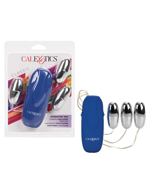 California Exotic Bullets Inter-Actives Trio - Blue